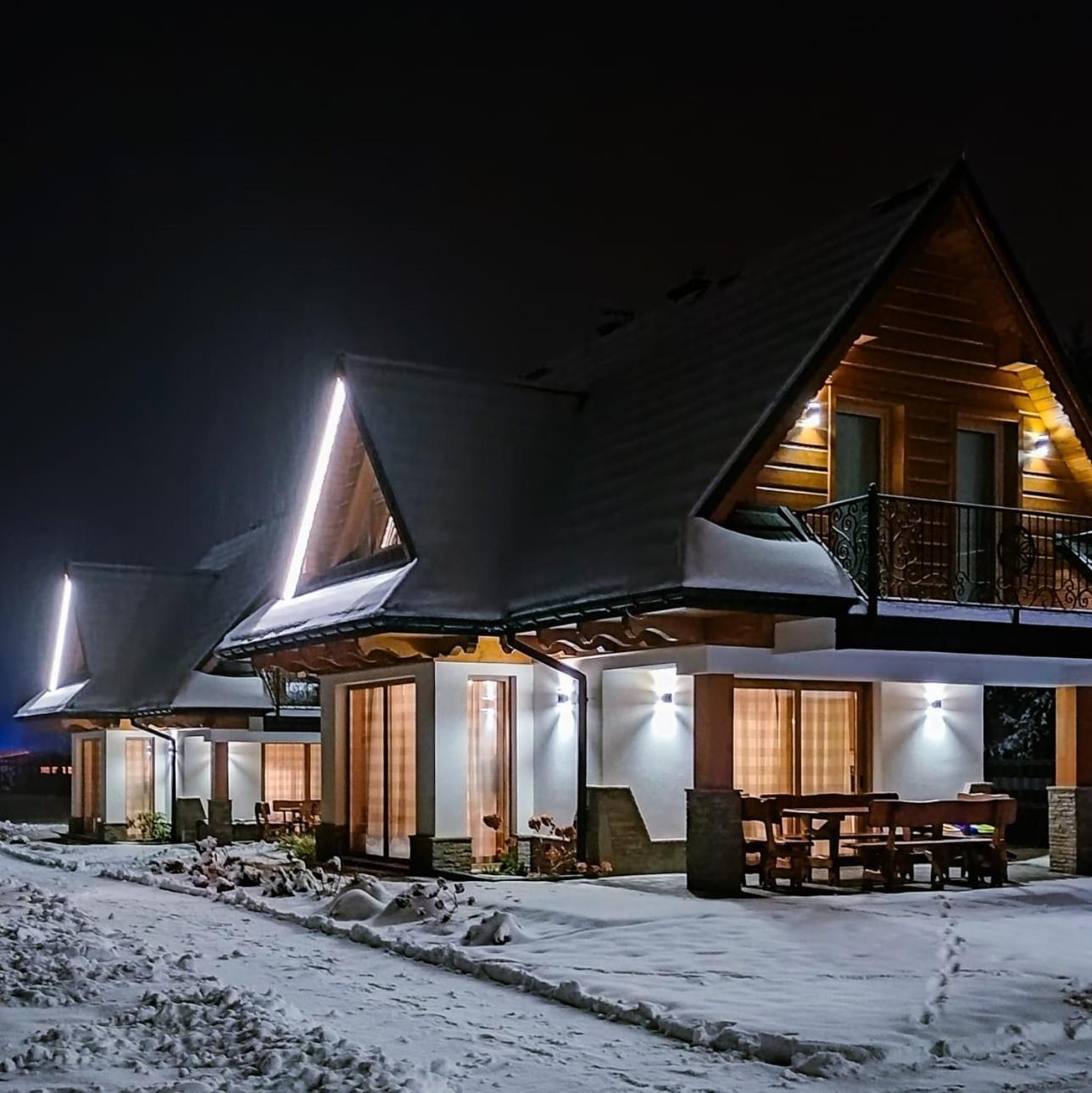 Domki "Na Dziedzinie" Z Goraca Balia Szaflary Exteriér fotografie